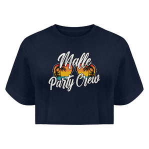 Malle Party Crew - Boyfriend Organic Crop Top-6887
