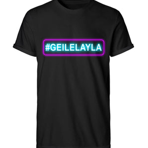 Geile Layla - Herren RollUp Shirt-16