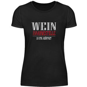 Wein-Annahmestelle - Damenshirt-16