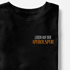 Leben auf der Aperolspur - Herren Organic T-Shirt