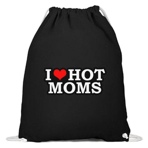 I Love Hot Moms - Baumwoll Gymsac-16