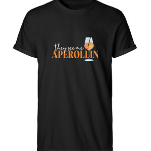 They see me apperolin - Herren RollUp Shirt-16