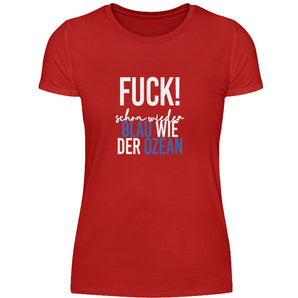 Blau wie der Ozean - Damenshirt-4