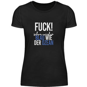 Blau wie der Ozean - Damenshirt-16