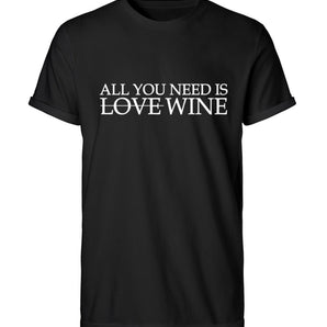 All you need is wine - Herren RollUp Shirt-16
