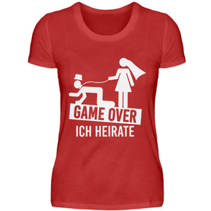 Game Over - Ich heirate - Damenshirt-4