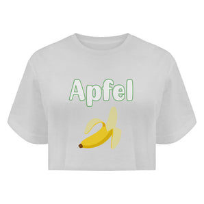 Apfel - Boyfriend Organic Crop Top-3