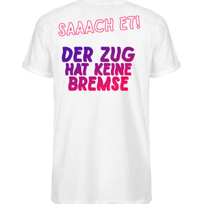 Saaach et! Der Zug hat keine Bremse - Herren RollUp Shirt-3