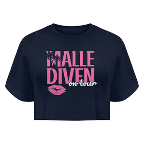 Malle Diven on tour - Boyfriend Organic Crop Top-6887