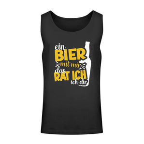 Ein Bier mit mir das rat ich dir - Unisex Relaxed Tanktop-16