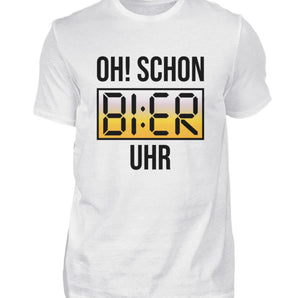 Oh! Schon Bier Uhr - Herren Shirt-3