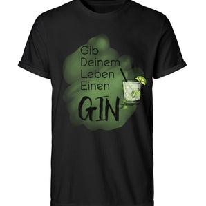 Gib deinem Leben einen Gin - Herren RollUp Shirt-16