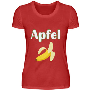 Apfel - Damenshirt-4