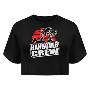 Hangover Crew - Boyfriend Organic Crop Top-16