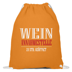 Wein-Annahmestelle - Baumwoll Gymsac-20