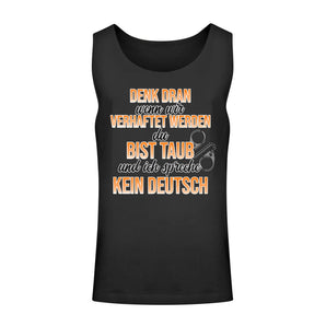 Denk dran wenn wir verhaftet werden... - Unisex Relaxed Tanktop-16