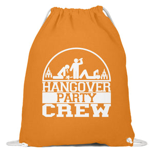 Hangover Party Crew - Baumwoll Gymsac-20