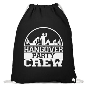 Hangover Party Crew - Baumwoll Gymsac-16