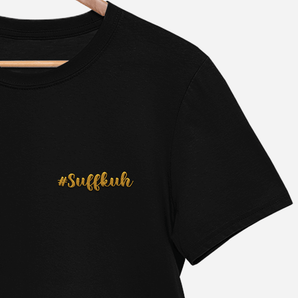 #suffkuh - Damen Premium Organic Shirt mit Stick