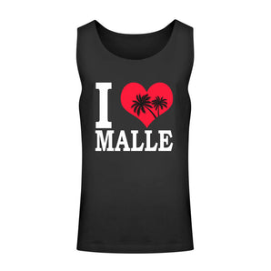 I Love Malle - Unisex Relaxed Tanktop-16