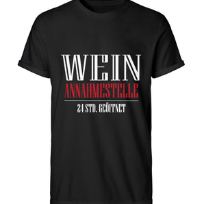 Wein-Annahmestelle - Herren RollUp Shirt-16