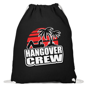 Hangover Crew - Baumwoll Gymsac-16